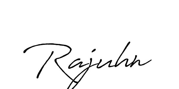 It looks lik you need a new signature style for name Rajuhn. Design unique handwritten (Antro_Vectra_Bolder) signature with our free signature maker in just a few clicks. Rajuhn signature style 7 images and pictures png