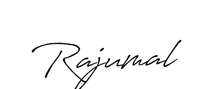 Create a beautiful signature design for name Rajumal. With this signature (Antro_Vectra_Bolder) fonts, you can make a handwritten signature for free. Rajumal signature style 7 images and pictures png