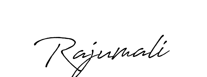 The best way (Antro_Vectra_Bolder) to make a short signature is to pick only two or three words in your name. The name Rajumali include a total of six letters. For converting this name. Rajumali signature style 7 images and pictures png