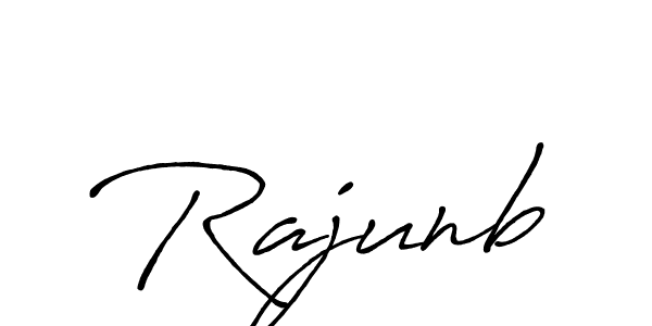 Create a beautiful signature design for name Rajunb. With this signature (Antro_Vectra_Bolder) fonts, you can make a handwritten signature for free. Rajunb signature style 7 images and pictures png