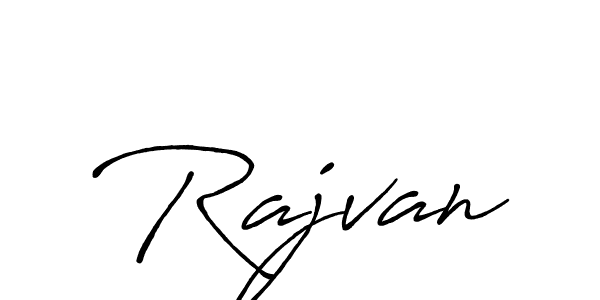 Once you've used our free online signature maker to create your best signature Antro_Vectra_Bolder style, it's time to enjoy all of the benefits that Rajvan name signing documents. Rajvan signature style 7 images and pictures png