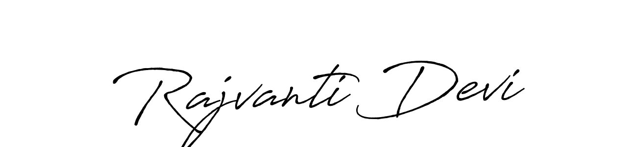 if you are searching for the best signature style for your name Rajvanti Devi. so please give up your signature search. here we have designed multiple signature styles  using Antro_Vectra_Bolder. Rajvanti Devi signature style 7 images and pictures png