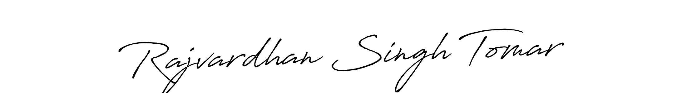 Design your own signature with our free online signature maker. With this signature software, you can create a handwritten (Antro_Vectra_Bolder) signature for name Rajvardhan Singh Tomar. Rajvardhan Singh Tomar signature style 7 images and pictures png