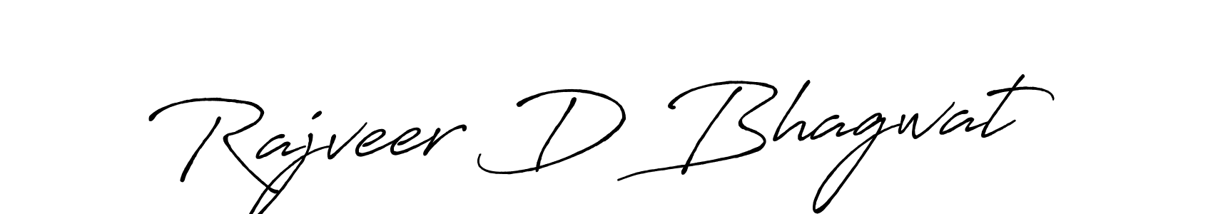 Use a signature maker to create a handwritten signature online. With this signature software, you can design (Antro_Vectra_Bolder) your own signature for name Rajveer D Bhagwat. Rajveer D Bhagwat signature style 7 images and pictures png