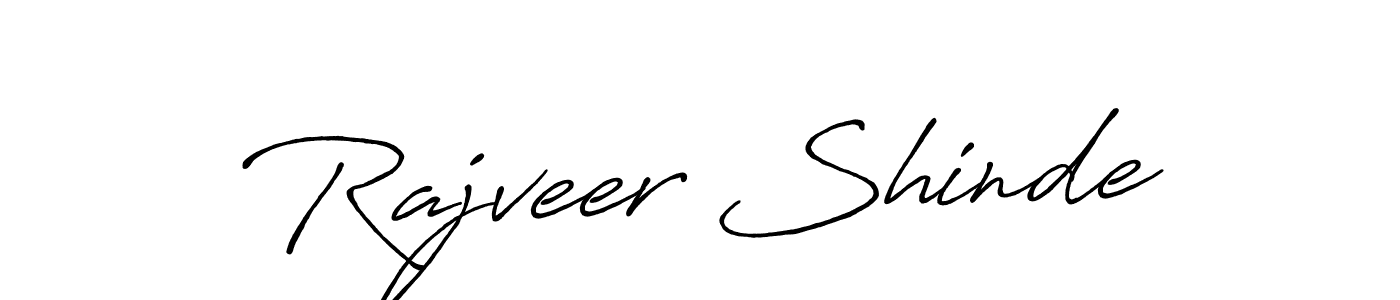 if you are searching for the best signature style for your name Rajveer Shinde. so please give up your signature search. here we have designed multiple signature styles  using Antro_Vectra_Bolder. Rajveer Shinde signature style 7 images and pictures png