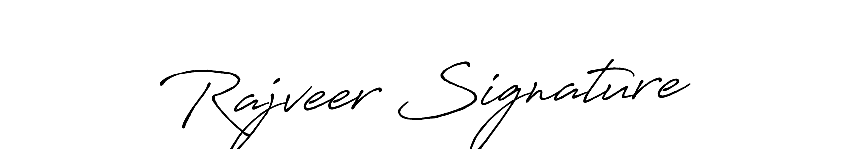 Design your own signature with our free online signature maker. With this signature software, you can create a handwritten (Antro_Vectra_Bolder) signature for name Rajveer Signature. Rajveer Signature signature style 7 images and pictures png