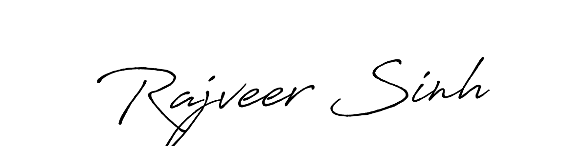 How to Draw Rajveer Sinh signature style? Antro_Vectra_Bolder is a latest design signature styles for name Rajveer Sinh. Rajveer Sinh signature style 7 images and pictures png