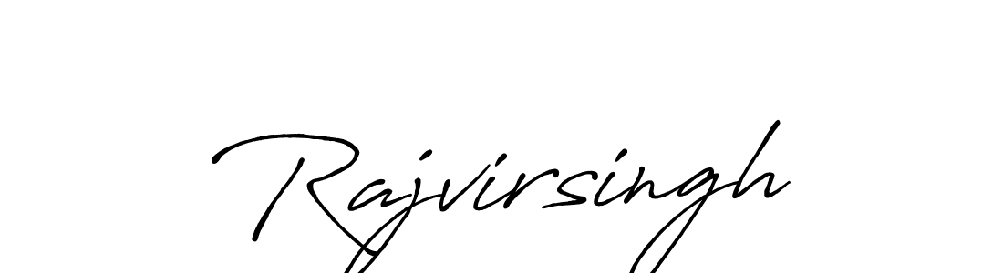 How to Draw Rajvirsingh signature style? Antro_Vectra_Bolder is a latest design signature styles for name Rajvirsingh. Rajvirsingh signature style 7 images and pictures png