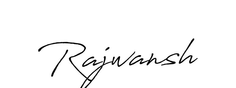Design your own signature with our free online signature maker. With this signature software, you can create a handwritten (Antro_Vectra_Bolder) signature for name Rajwansh. Rajwansh signature style 7 images and pictures png