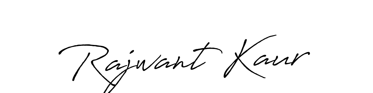 How to Draw Rajwant Kaur signature style? Antro_Vectra_Bolder is a latest design signature styles for name Rajwant Kaur. Rajwant Kaur signature style 7 images and pictures png