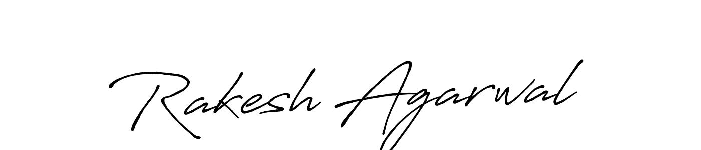 Rakesh Agarwal stylish signature style. Best Handwritten Sign (Antro_Vectra_Bolder) for my name. Handwritten Signature Collection Ideas for my name Rakesh Agarwal. Rakesh Agarwal signature style 7 images and pictures png