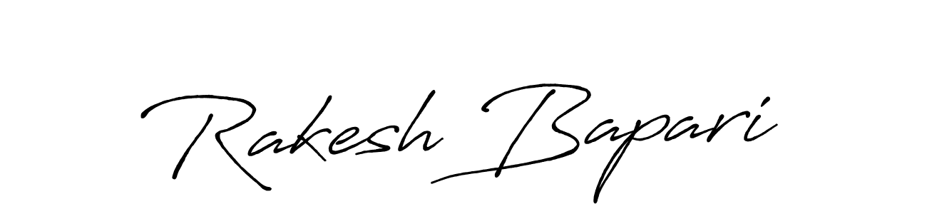 Also we have Rakesh Bapari name is the best signature style. Create professional handwritten signature collection using Antro_Vectra_Bolder autograph style. Rakesh Bapari signature style 7 images and pictures png