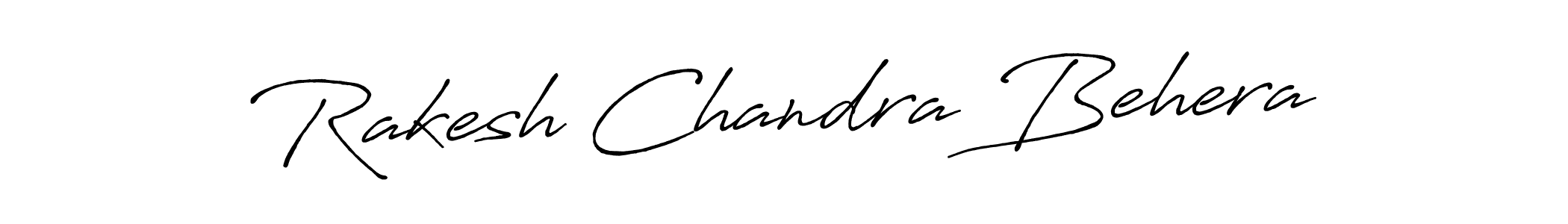 Make a beautiful signature design for name Rakesh Chandra Behera. With this signature (Antro_Vectra_Bolder) style, you can create a handwritten signature for free. Rakesh Chandra Behera signature style 7 images and pictures png