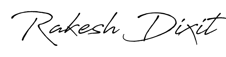 The best way (Antro_Vectra_Bolder) to make a short signature is to pick only two or three words in your name. For converting this name Rakesh Dixit. Rakesh Dixit signature style 7 images and pictures png