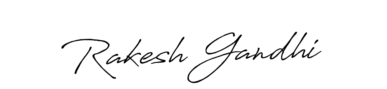 Make a beautiful signature design for name Rakesh Gandhi. Use this online signature maker to create a handwritten signature for free. Rakesh Gandhi signature style 7 images and pictures png
