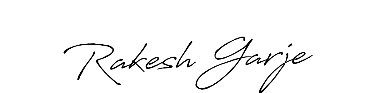 Similarly Antro_Vectra_Bolder is the best handwritten signature design. Signature creator online .You can use it as an online autograph creator for name Rakesh Garje. Rakesh Garje signature style 7 images and pictures png