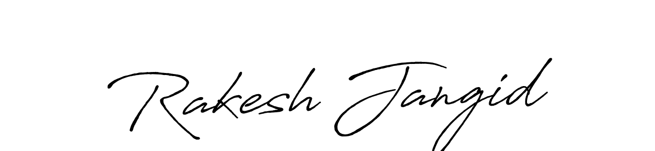 Once you've used our free online signature maker to create your best signature Antro_Vectra_Bolder style, it's time to enjoy all of the benefits that Rakesh Jangid name signing documents. Rakesh Jangid signature style 7 images and pictures png