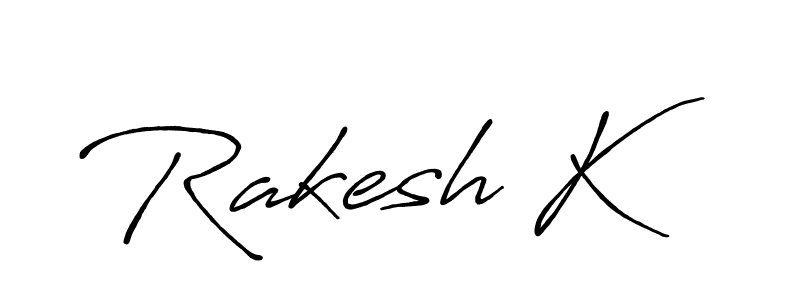 This is the best signature style for the Rakesh K name. Also you like these signature font (Antro_Vectra_Bolder). Mix name signature. Rakesh K signature style 7 images and pictures png