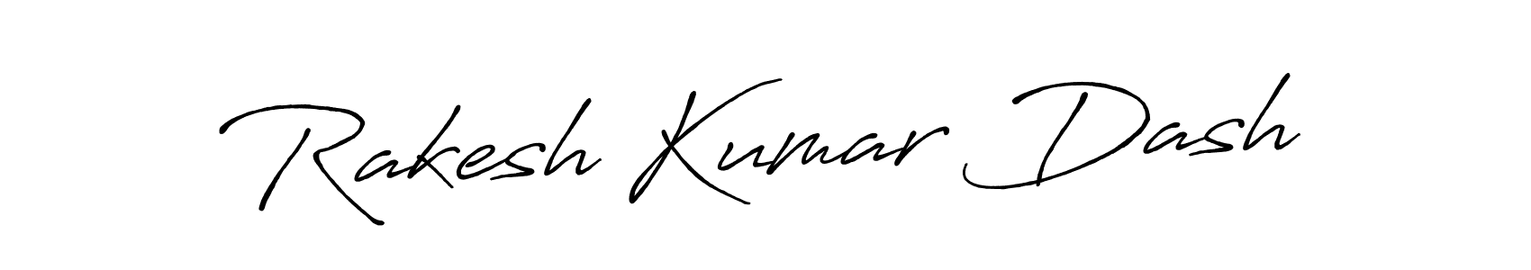 Rakesh Kumar Dash stylish signature style. Best Handwritten Sign (Antro_Vectra_Bolder) for my name. Handwritten Signature Collection Ideas for my name Rakesh Kumar Dash. Rakesh Kumar Dash signature style 7 images and pictures png