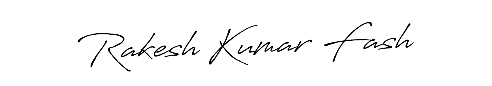 Also we have Rakesh Kumar Fash name is the best signature style. Create professional handwritten signature collection using Antro_Vectra_Bolder autograph style. Rakesh Kumar Fash signature style 7 images and pictures png