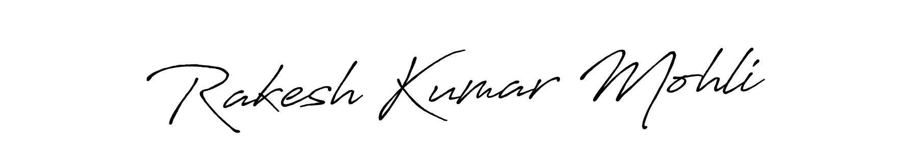 Make a beautiful signature design for name Rakesh Kumar Mohli. Use this online signature maker to create a handwritten signature for free. Rakesh Kumar Mohli signature style 7 images and pictures png