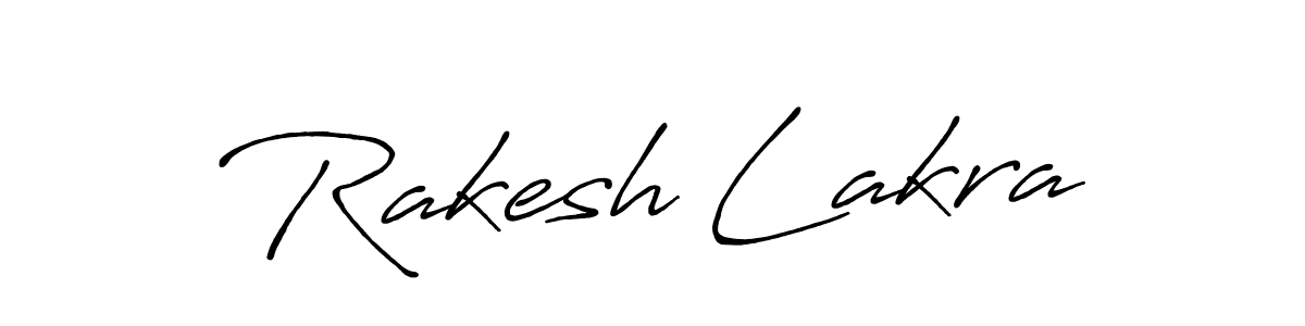 This is the best signature style for the Rakesh Lakra name. Also you like these signature font (Antro_Vectra_Bolder). Mix name signature. Rakesh Lakra signature style 7 images and pictures png