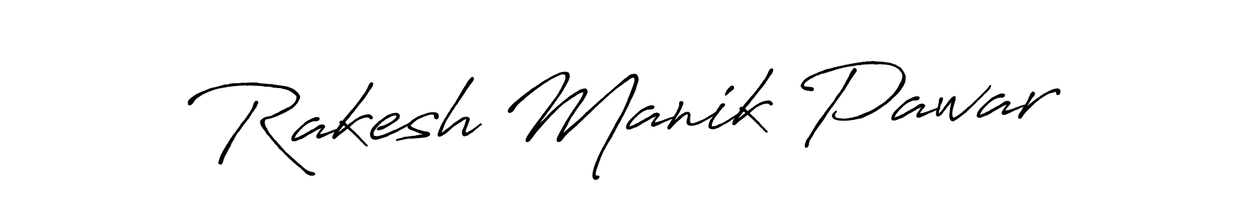 Antro_Vectra_Bolder is a professional signature style that is perfect for those who want to add a touch of class to their signature. It is also a great choice for those who want to make their signature more unique. Get Rakesh Manik Pawar name to fancy signature for free. Rakesh Manik Pawar signature style 7 images and pictures png