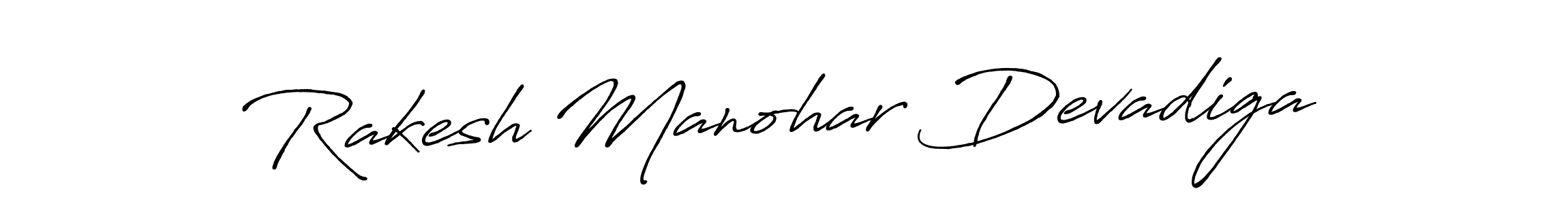 if you are searching for the best signature style for your name Rakesh Manohar Devadiga. so please give up your signature search. here we have designed multiple signature styles  using Antro_Vectra_Bolder. Rakesh Manohar Devadiga signature style 7 images and pictures png