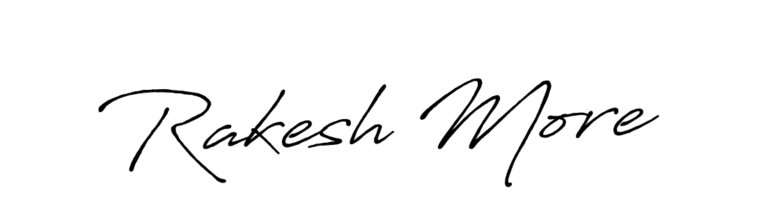 Also we have Rakesh More name is the best signature style. Create professional handwritten signature collection using Antro_Vectra_Bolder autograph style. Rakesh More signature style 7 images and pictures png