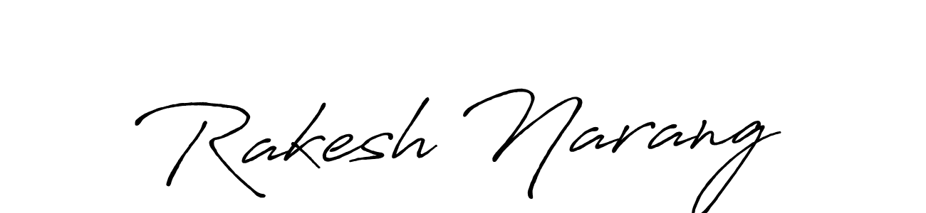 if you are searching for the best signature style for your name Rakesh Narang. so please give up your signature search. here we have designed multiple signature styles  using Antro_Vectra_Bolder. Rakesh Narang signature style 7 images and pictures png