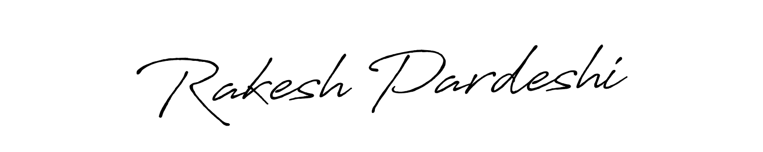 How to Draw Rakesh Pardeshi signature style? Antro_Vectra_Bolder is a latest design signature styles for name Rakesh Pardeshi. Rakesh Pardeshi signature style 7 images and pictures png