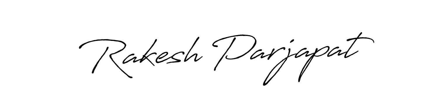 It looks lik you need a new signature style for name Rakesh Parjapat. Design unique handwritten (Antro_Vectra_Bolder) signature with our free signature maker in just a few clicks. Rakesh Parjapat signature style 7 images and pictures png