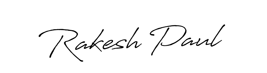 Also we have Rakesh Paul name is the best signature style. Create professional handwritten signature collection using Antro_Vectra_Bolder autograph style. Rakesh Paul signature style 7 images and pictures png