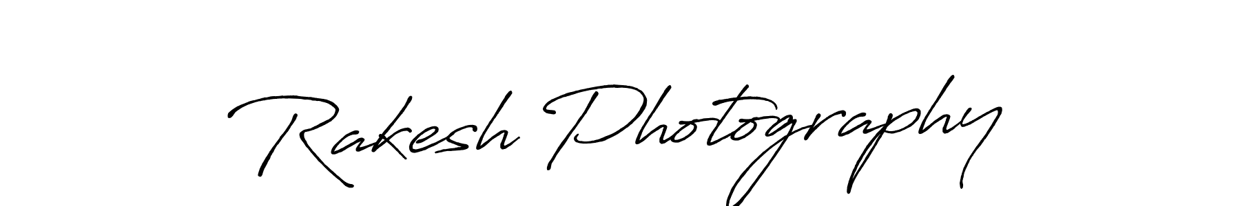 Design your own signature with our free online signature maker. With this signature software, you can create a handwritten (Antro_Vectra_Bolder) signature for name Rakesh Photography. Rakesh Photography signature style 7 images and pictures png