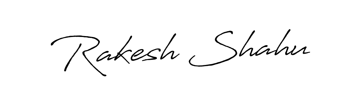 Also we have Rakesh Shahu name is the best signature style. Create professional handwritten signature collection using Antro_Vectra_Bolder autograph style. Rakesh Shahu signature style 7 images and pictures png