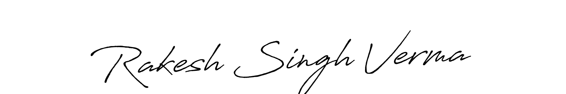 Use a signature maker to create a handwritten signature online. With this signature software, you can design (Antro_Vectra_Bolder) your own signature for name Rakesh Singh Verma. Rakesh Singh Verma signature style 7 images and pictures png