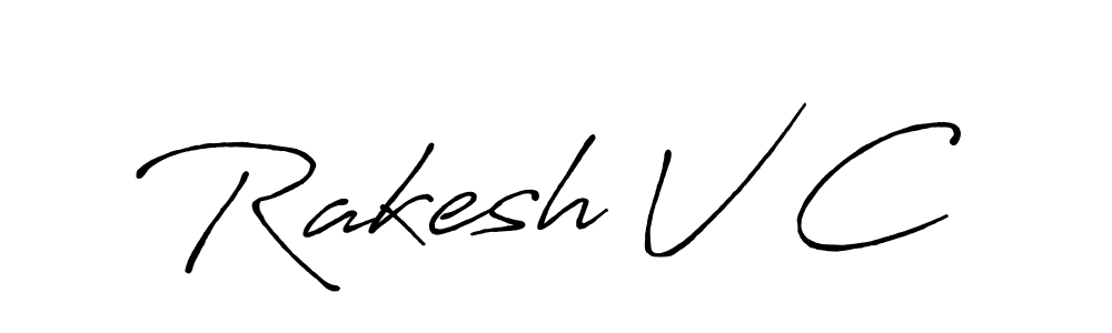 Here are the top 10 professional signature styles for the name Rakesh V C. These are the best autograph styles you can use for your name. Rakesh V C signature style 7 images and pictures png