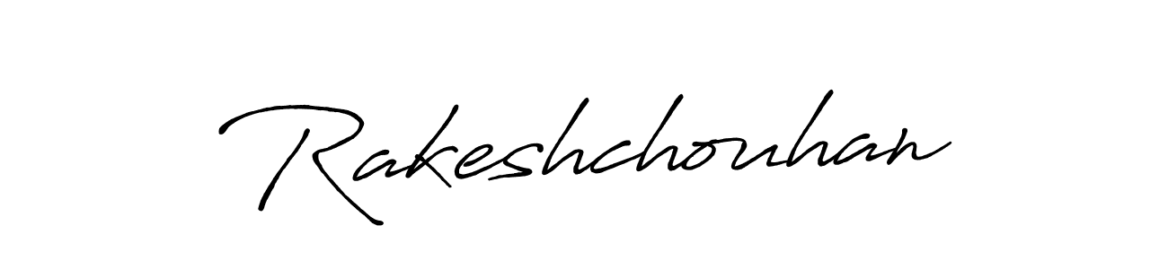 Use a signature maker to create a handwritten signature online. With this signature software, you can design (Antro_Vectra_Bolder) your own signature for name Rakeshchouhan. Rakeshchouhan signature style 7 images and pictures png