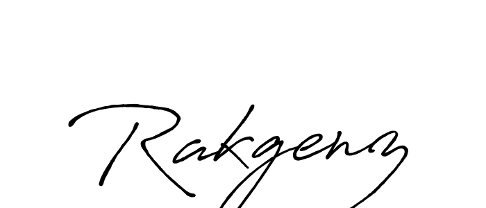 How to Draw Rakgenz signature style? Antro_Vectra_Bolder is a latest design signature styles for name Rakgenz. Rakgenz signature style 7 images and pictures png