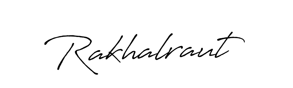 Design your own signature with our free online signature maker. With this signature software, you can create a handwritten (Antro_Vectra_Bolder) signature for name Rakhalraut. Rakhalraut signature style 7 images and pictures png