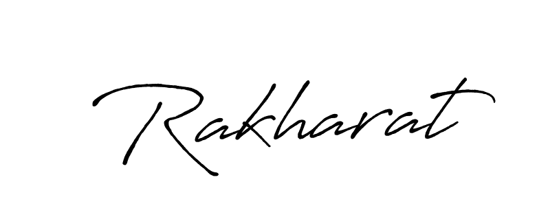 How to make Rakharat signature? Antro_Vectra_Bolder is a professional autograph style. Create handwritten signature for Rakharat name. Rakharat signature style 7 images and pictures png
