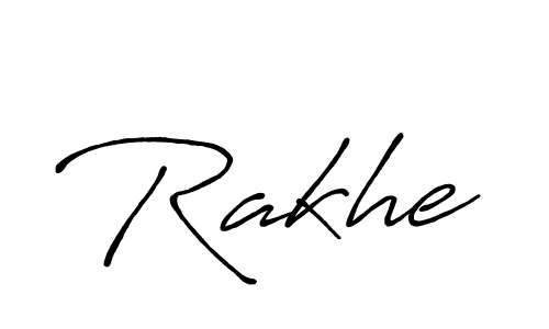 Here are the top 10 professional signature styles for the name Rakhe. These are the best autograph styles you can use for your name. Rakhe signature style 7 images and pictures png