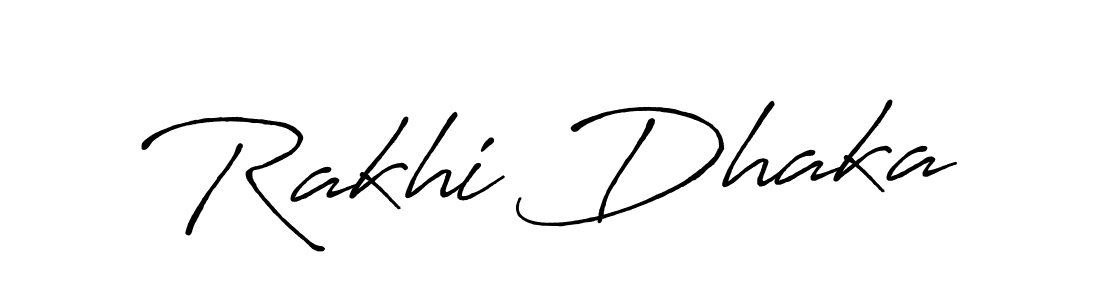 Once you've used our free online signature maker to create your best signature Antro_Vectra_Bolder style, it's time to enjoy all of the benefits that Rakhi Dhaka name signing documents. Rakhi Dhaka signature style 7 images and pictures png