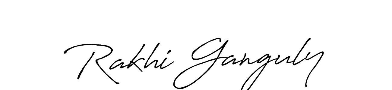 You should practise on your own different ways (Antro_Vectra_Bolder) to write your name (Rakhi Ganguly) in signature. don't let someone else do it for you. Rakhi Ganguly signature style 7 images and pictures png