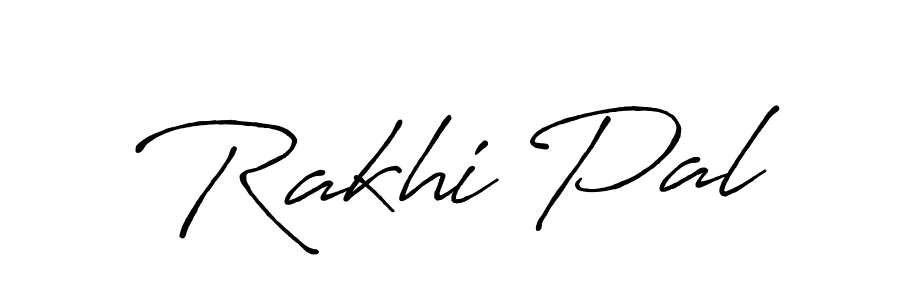 Create a beautiful signature design for name Rakhi Pal. With this signature (Antro_Vectra_Bolder) fonts, you can make a handwritten signature for free. Rakhi Pal signature style 7 images and pictures png