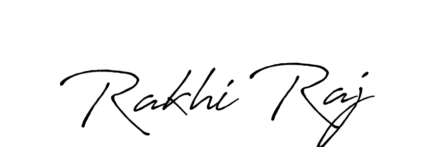 if you are searching for the best signature style for your name Rakhi Raj. so please give up your signature search. here we have designed multiple signature styles  using Antro_Vectra_Bolder. Rakhi Raj signature style 7 images and pictures png