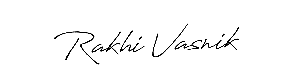 You can use this online signature creator to create a handwritten signature for the name Rakhi Vasnik. This is the best online autograph maker. Rakhi Vasnik signature style 7 images and pictures png