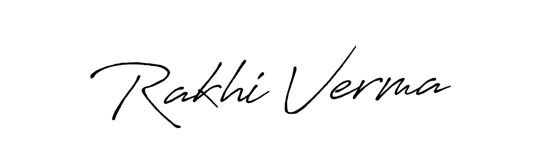 How to Draw Rakhi Verma signature style? Antro_Vectra_Bolder is a latest design signature styles for name Rakhi Verma. Rakhi Verma signature style 7 images and pictures png