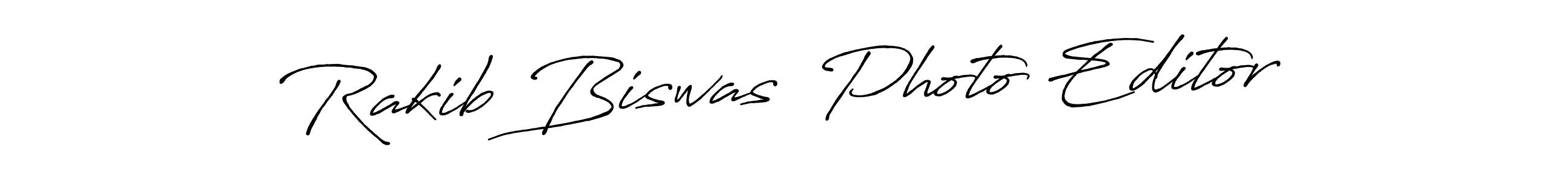 How to make Rakib Biswas  Photo Editor name signature. Use Antro_Vectra_Bolder style for creating short signs online. This is the latest handwritten sign. Rakib Biswas  Photo Editor signature style 7 images and pictures png