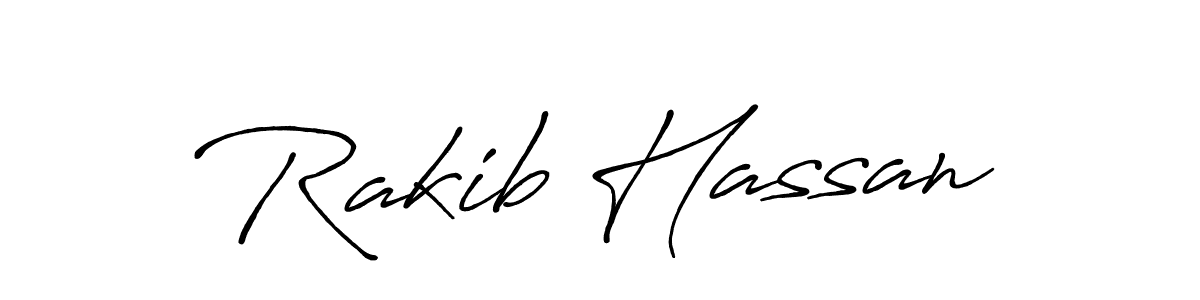 You should practise on your own different ways (Antro_Vectra_Bolder) to write your name (Rakib Hassan) in signature. don't let someone else do it for you. Rakib Hassan signature style 7 images and pictures png